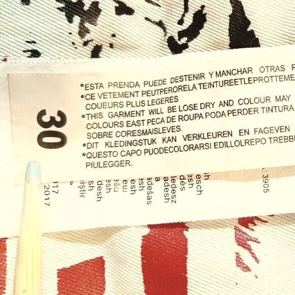 Diesel Industry Jeans Mens  Regular Straight Leg Blue Fading Whiskering SZ 30 - Picture 7 of 16